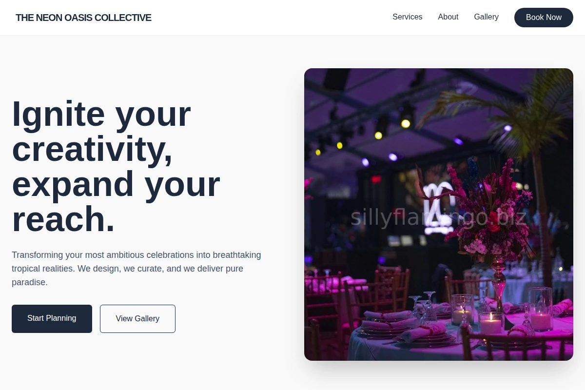 Tropical Event Planning